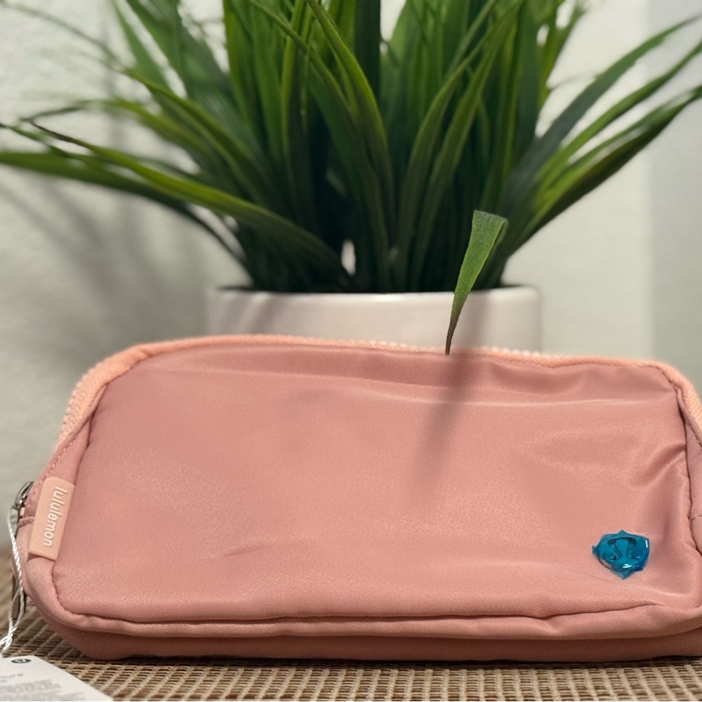 Lululemon Athletica Blush Pink Cosmetic Bag